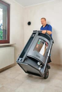 transport umzug.com Kaminofen transportieren
