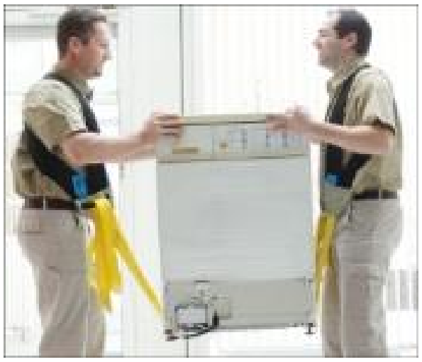 Waschmaschine transportieren